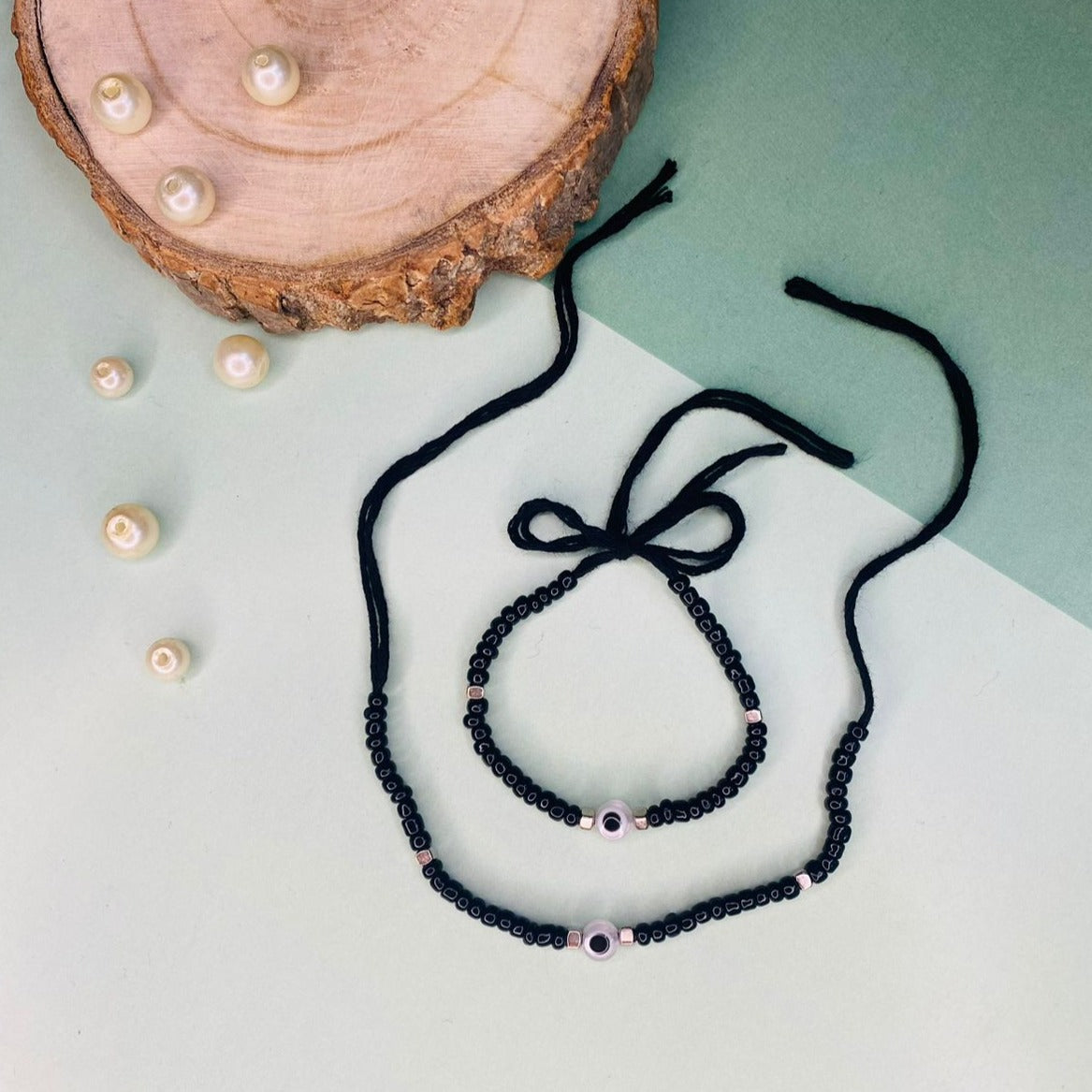 Baby Boy Evil Eye Nazaria Bracelet - Abdesignsjewellery