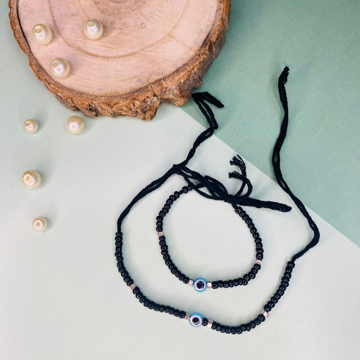 Baby Boy Evil Eye Nazaria Bracelet - Abdesignsjewellery