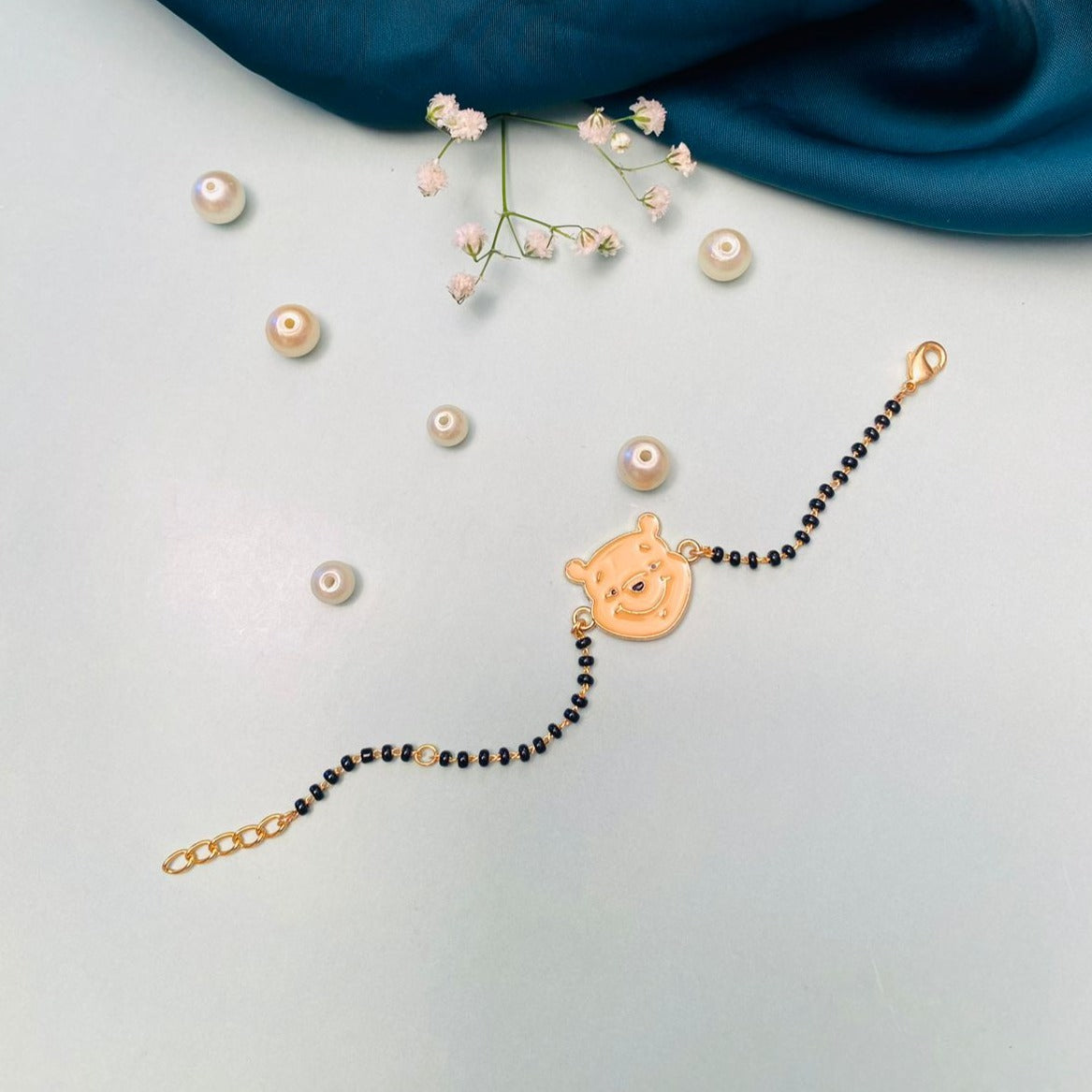 Beloved Bear Winnie the Pooh's Kids Hand Bracelet - Abdesignsjewellery