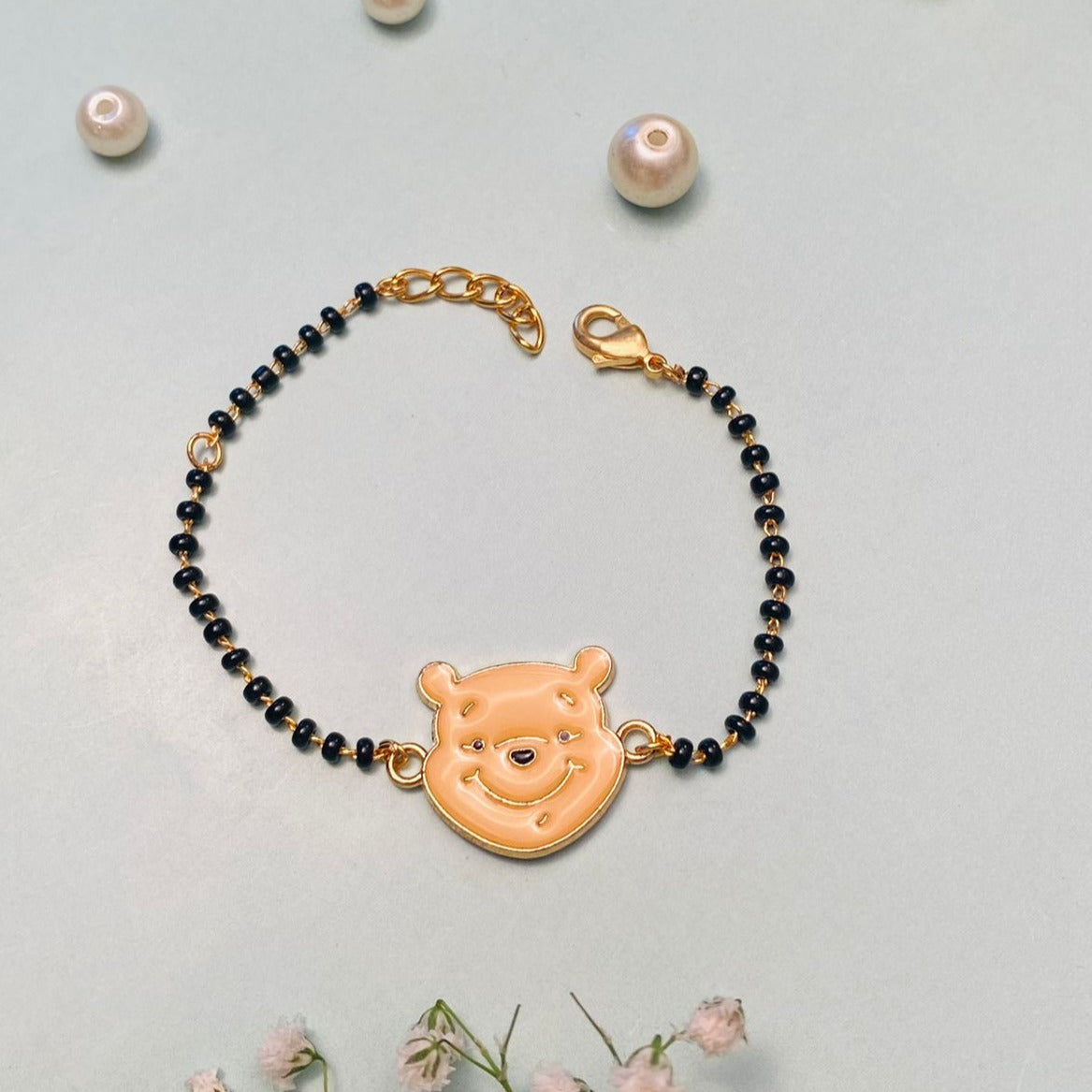 Beloved Bear Winnie the Pooh's Kids Hand Bracelet - Abdesignsjewellery