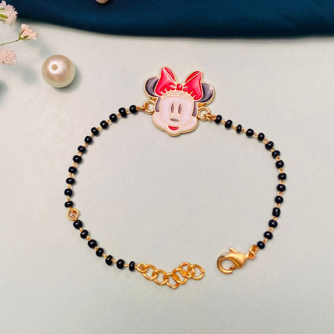 Beautiful Minnie Mouse Kids Hand Bracelet - Abdesignsjewellery