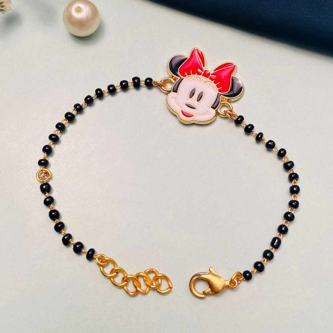 Beautiful Minnie Mouse Kids Hand Bracelet - Abdesignsjewellery
