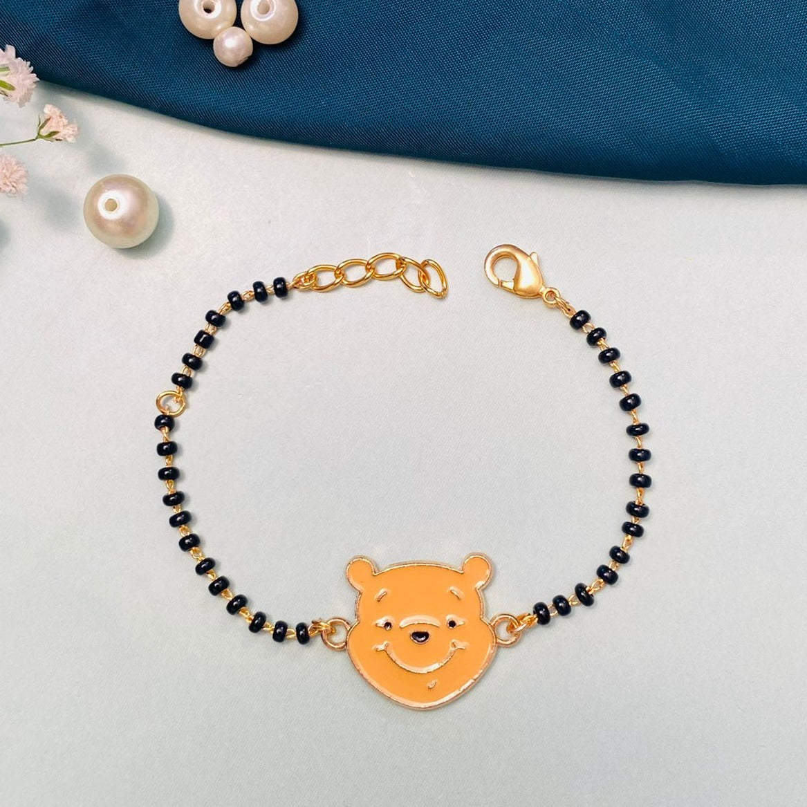 Beloved Bear Winnie the Pooh's Kids Hand Bracelet - Abdesignsjewellery