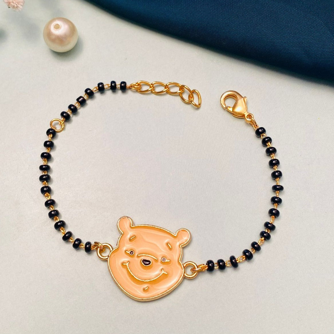 Beloved Bear Winnie the Pooh's Kids Hand Bracelet - Abdesignsjewellery