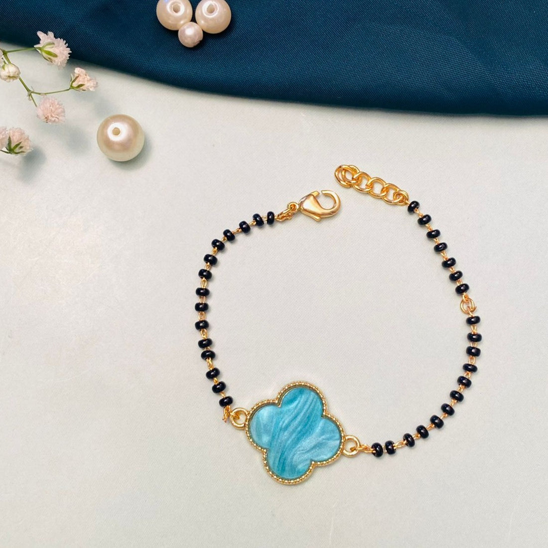 Elegant Cute Flower Kids Hand Bracelet - Abdesignsjewellery