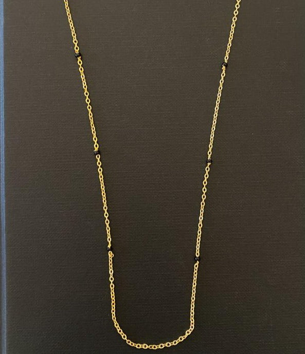 High Quality Minimal Gold Plated Mangalsutra