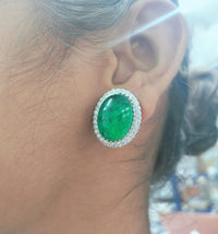 Thumbnail for Kareena Kapoor Style Green Emerald Choker Necklace