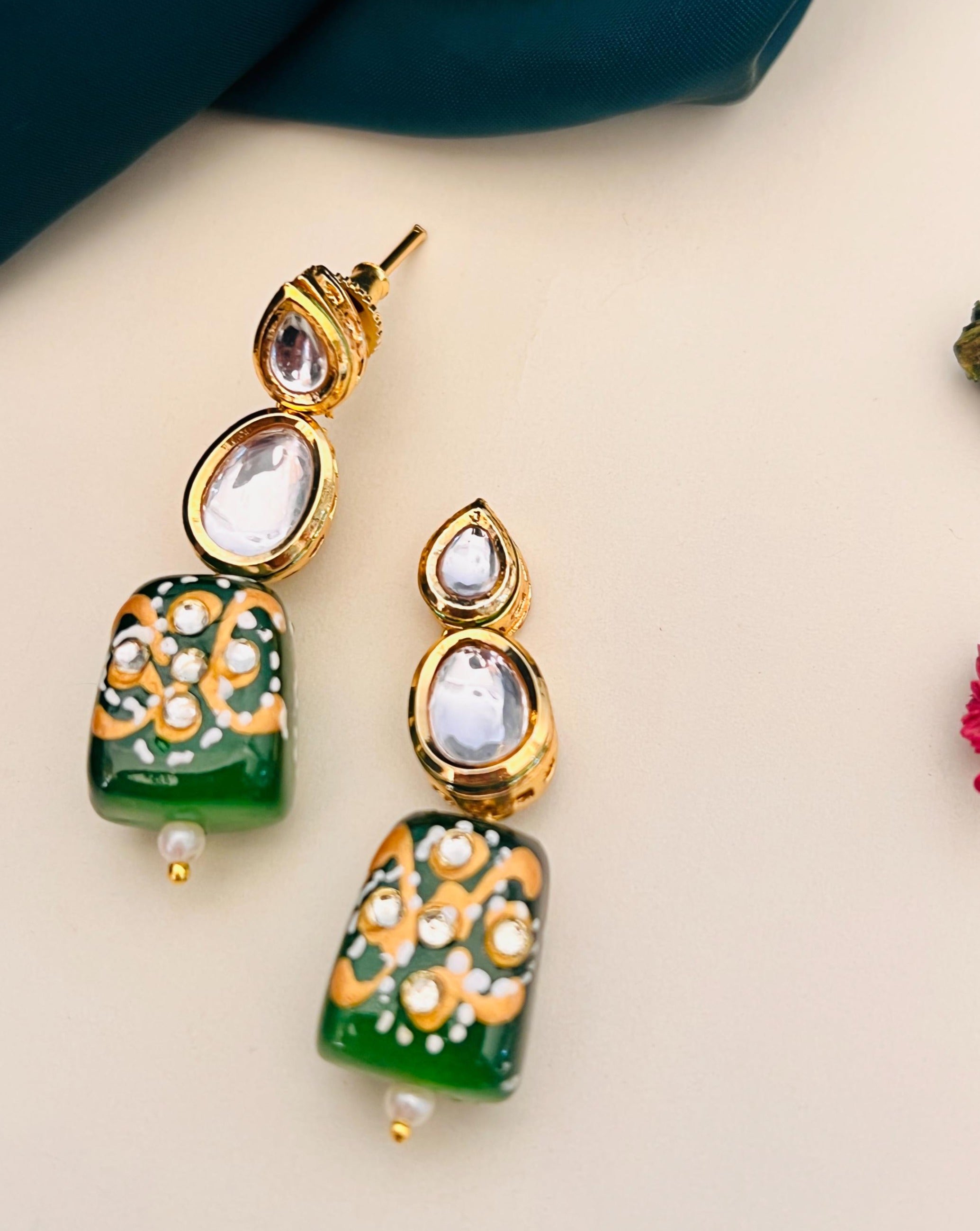 Stylish Multicolour Bead Necklace Set with unique designs and intricate details