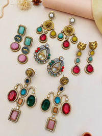 Thumbnail for Assorted Abdesignsjewellery statement earrings in various colors and styles for elegant outfits