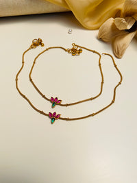 Thumbnail for gold plated lotus design