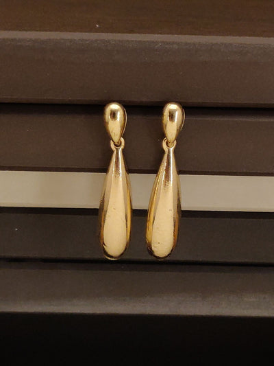 Abdesigns Gold Plated Chic Drop Earrings