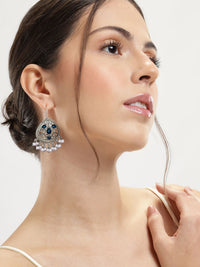 Thumbnail for Stylish Set Of 2 DualTone Earring Combo with intricate designs and elegant detailing for a chic look