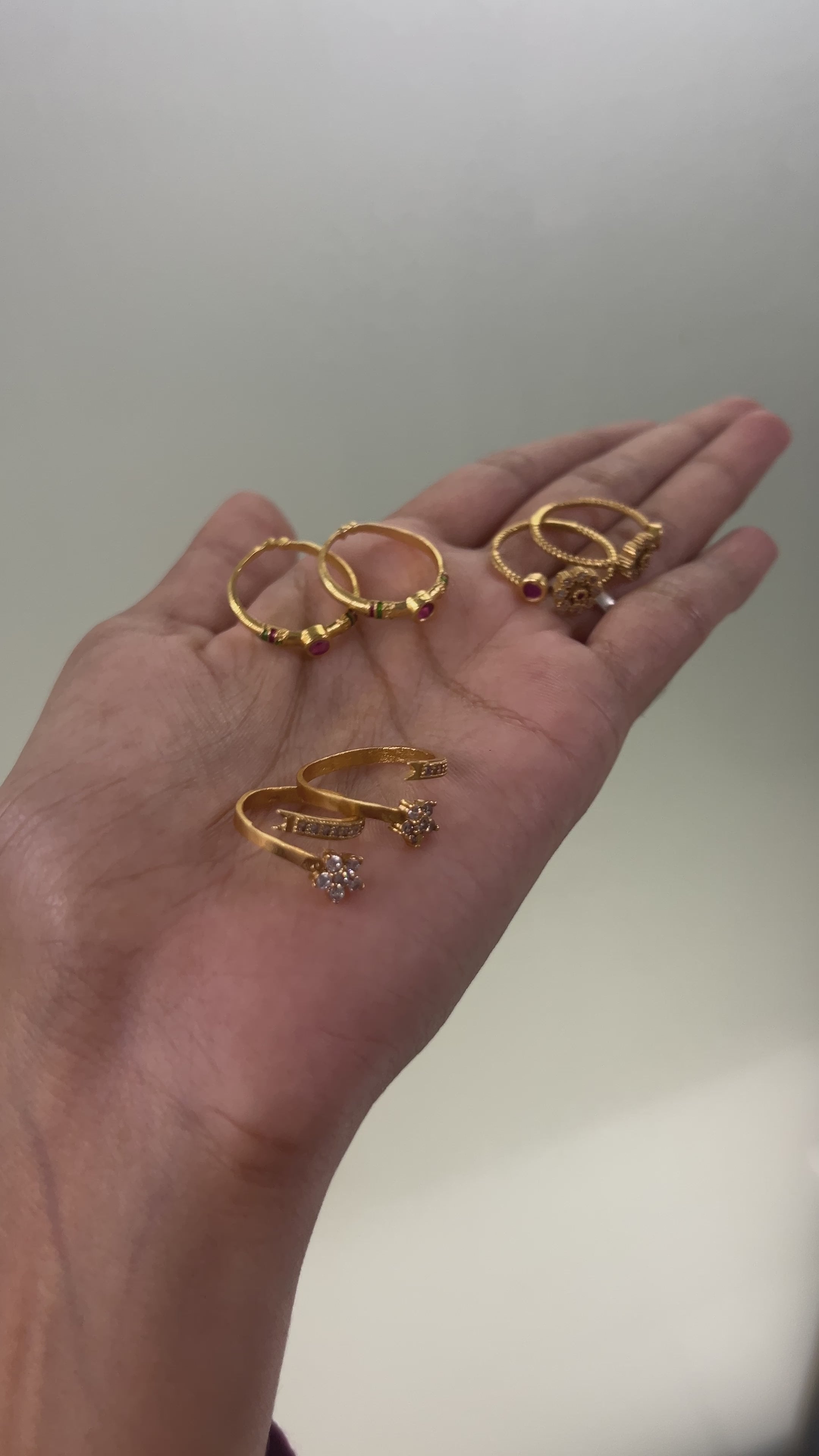 Best 20 Gold Toe-rings Designs