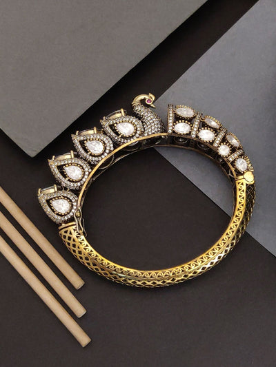 Abdesigns Victorian Polki Bracelet - Elegant Imitation Jewelry