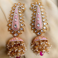 Thumbnail for Statement Indian Wedding Special Kundan Earring
