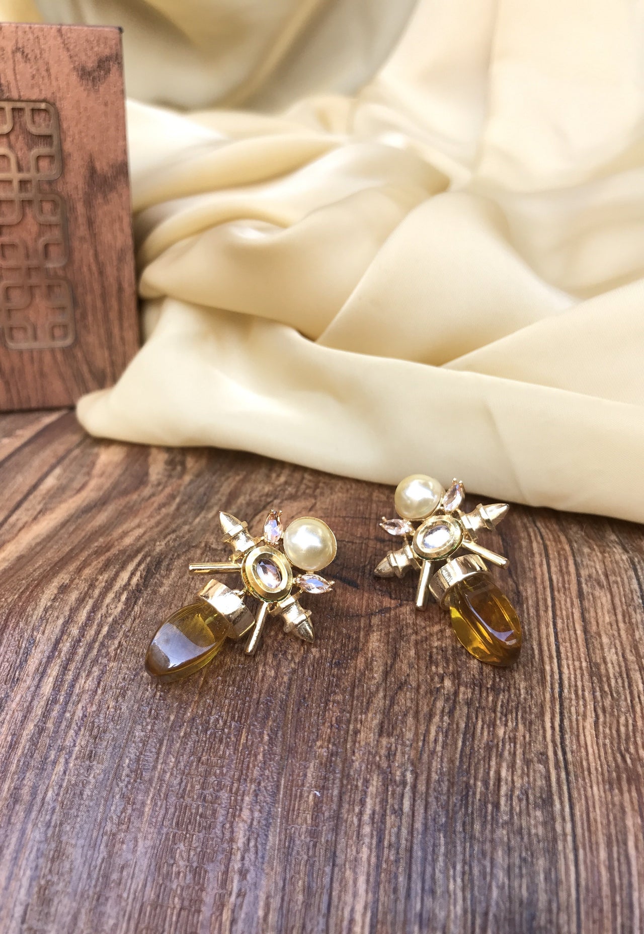 Lovely Honey Bee New Design Earrings