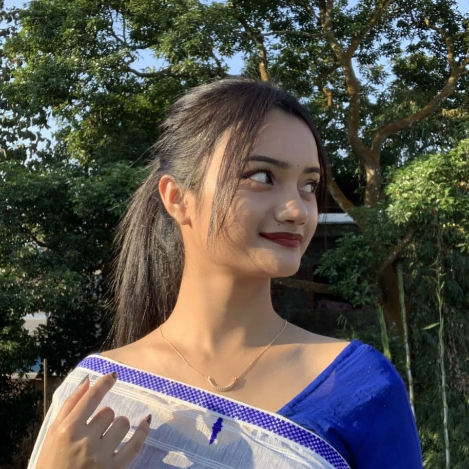 Tina Gogoi Moral Rose Gold Diamond AD Stone Pendant & Chain - Abdesignsjewellery