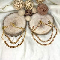 Thumbnail for Spectacular Dailywear Gold Plated Anklets Combo