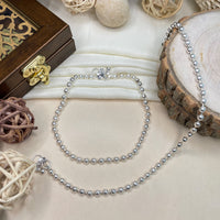 Thumbnail for Charming Silver Plated Anklet - Abdesignsjewellery