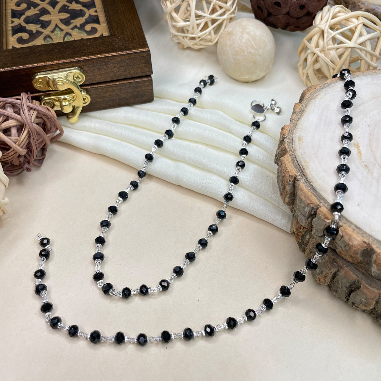 Black/Blue Gold Butterfly Necklace – Pretty Shiny Beads