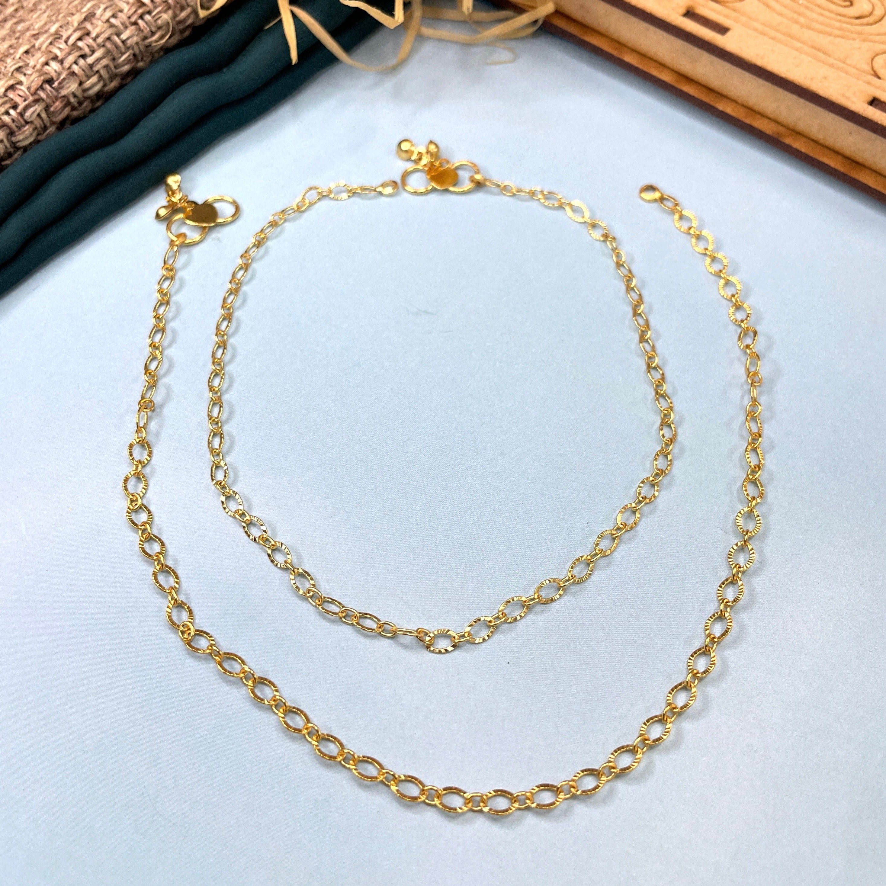 HIGH QUALITY GOLD PLATED ANKLET