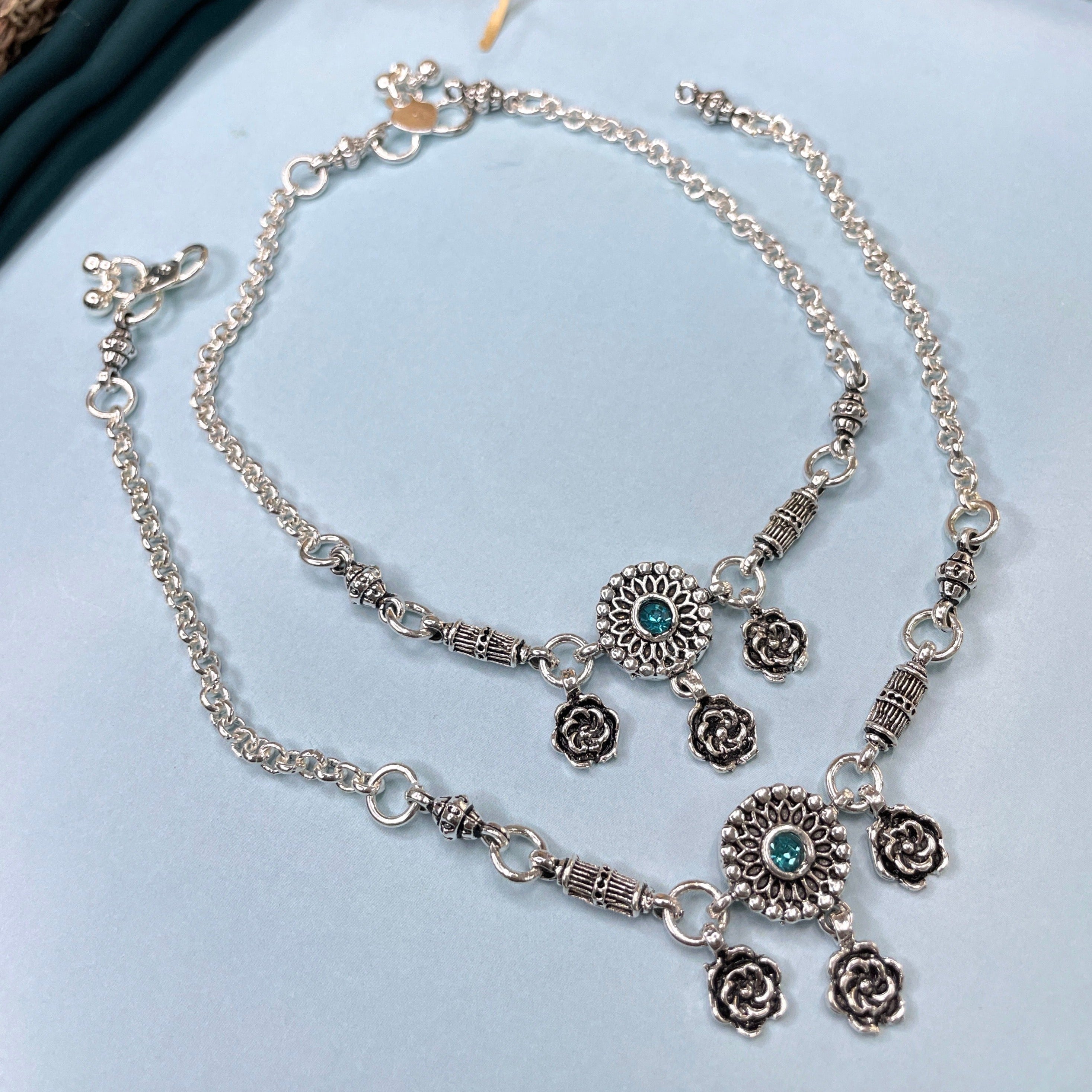 High Quality Silver Plated Anklet