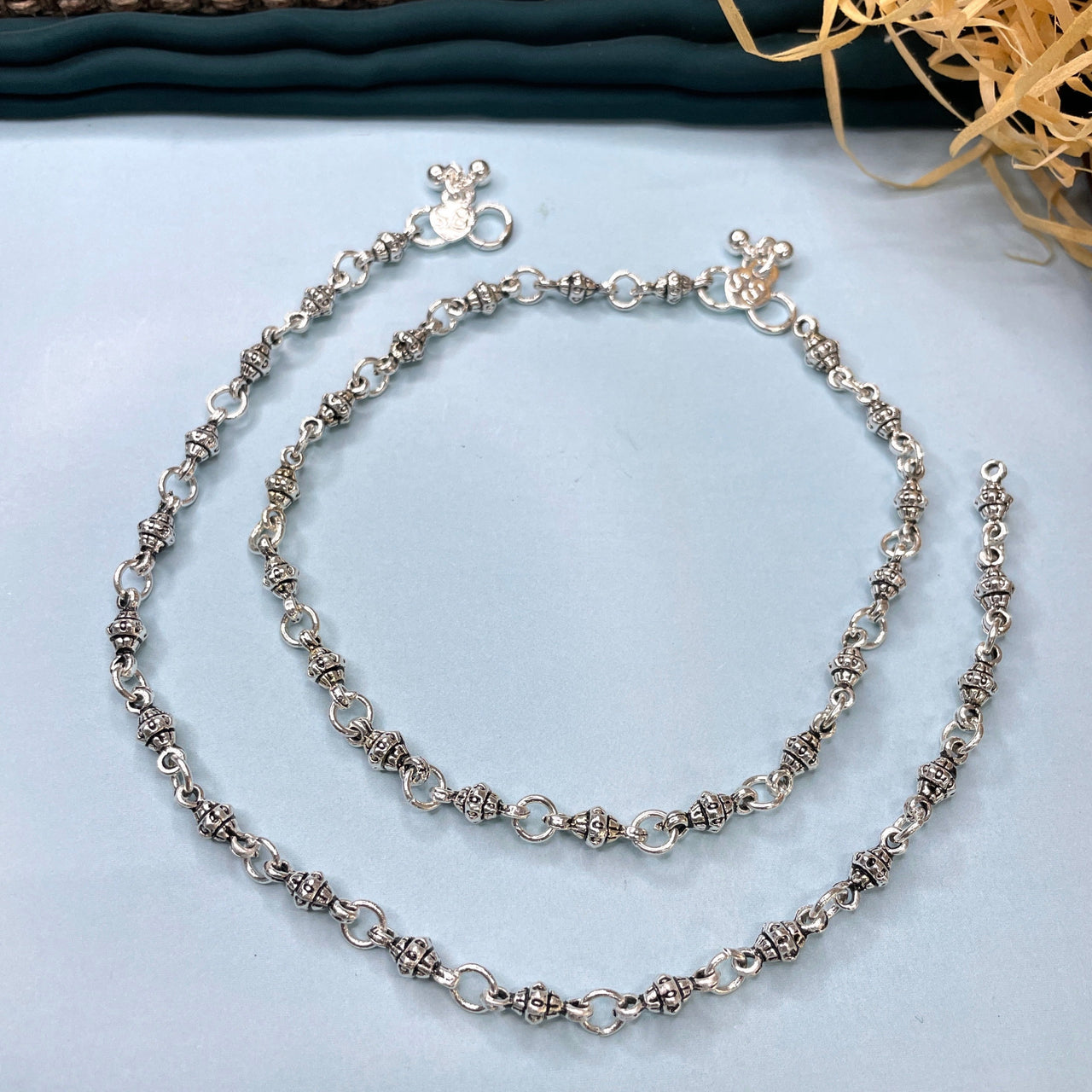 Charming Silver Plated Anklet