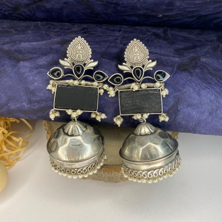 High Quality German Silver Earrings