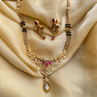 Thumbnail for Heritage Long South Indian Mangalsutra - Abdesignsjewellery