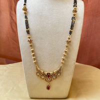 Thumbnail for South Indian Style Long Antique Mangalsutra