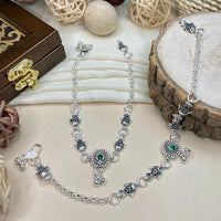 Thumbnail for Elegant Silver Plated Fish Anklets - Abdesignsjewellery