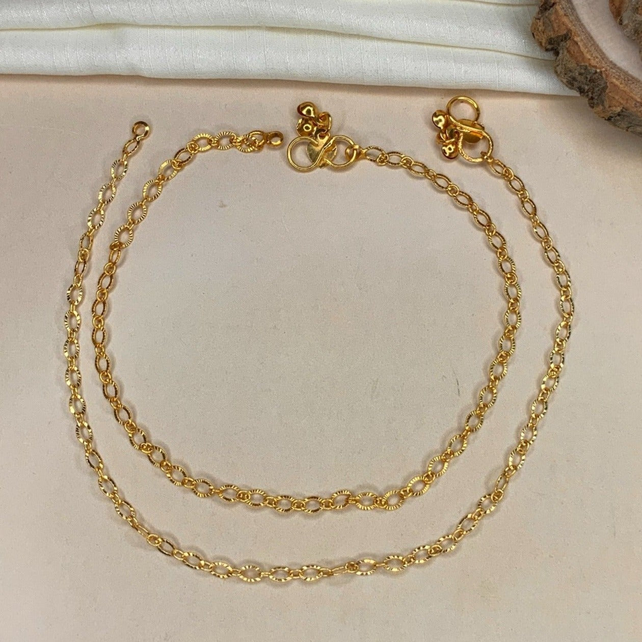HIGH QUALITY GOLD PLATED ANKLET
