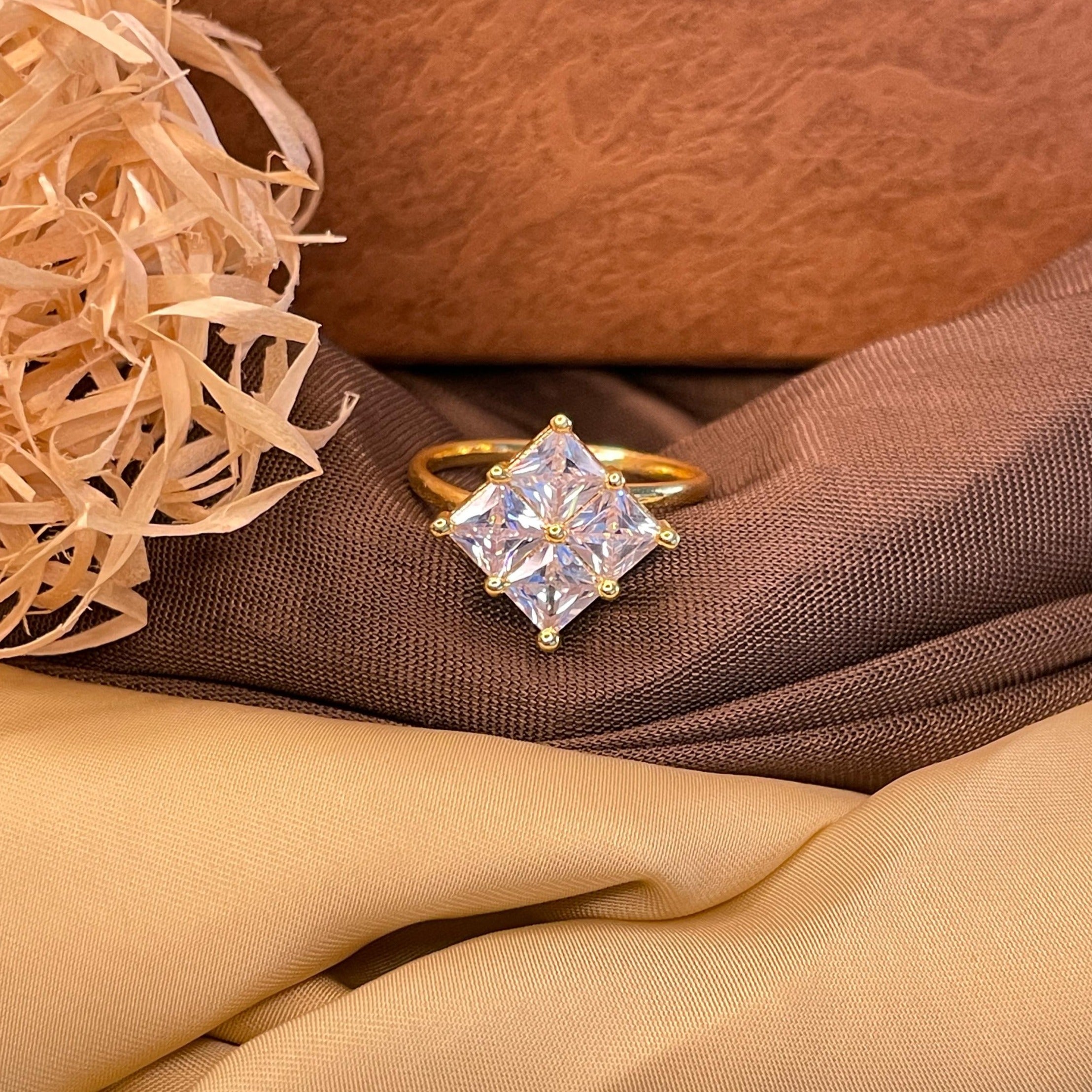 Delightful Cz Ring - Abdesignsjewellery