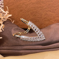Thumbnail for Beautiful Full Finger Shape American Diamond Ring - Abdesignsjewellery