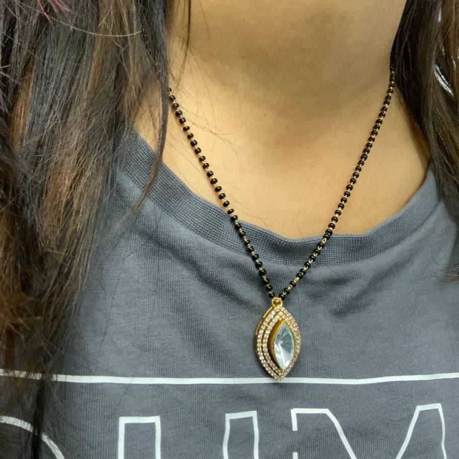 High Quality Charming Marquis Polki Mangalsutra