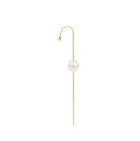 Thumbnail for Daily Wear Gold Plated Single Pearl Ear Cuff - Abdesignsjewellery