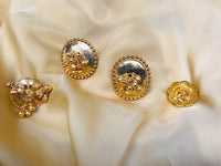 Thumbnail for Golden Plating Gungru Ring Combo - Abdesignsjewellery