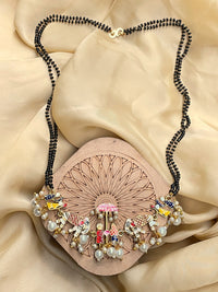 Thumbnail for Bridal Wedding Doli Baarat Mangalsutra & Earrings - Abdesignsjewellery