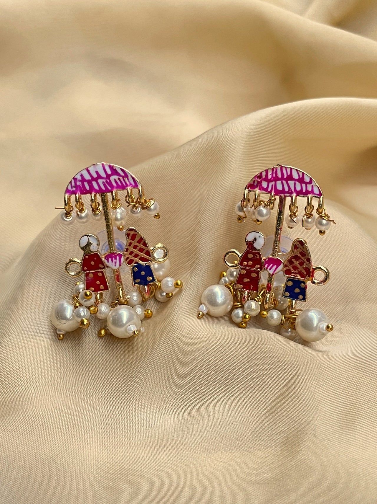 Bridal Wedding Doli Baarat Mangalsutra & Earrings - Abdesignsjewellery