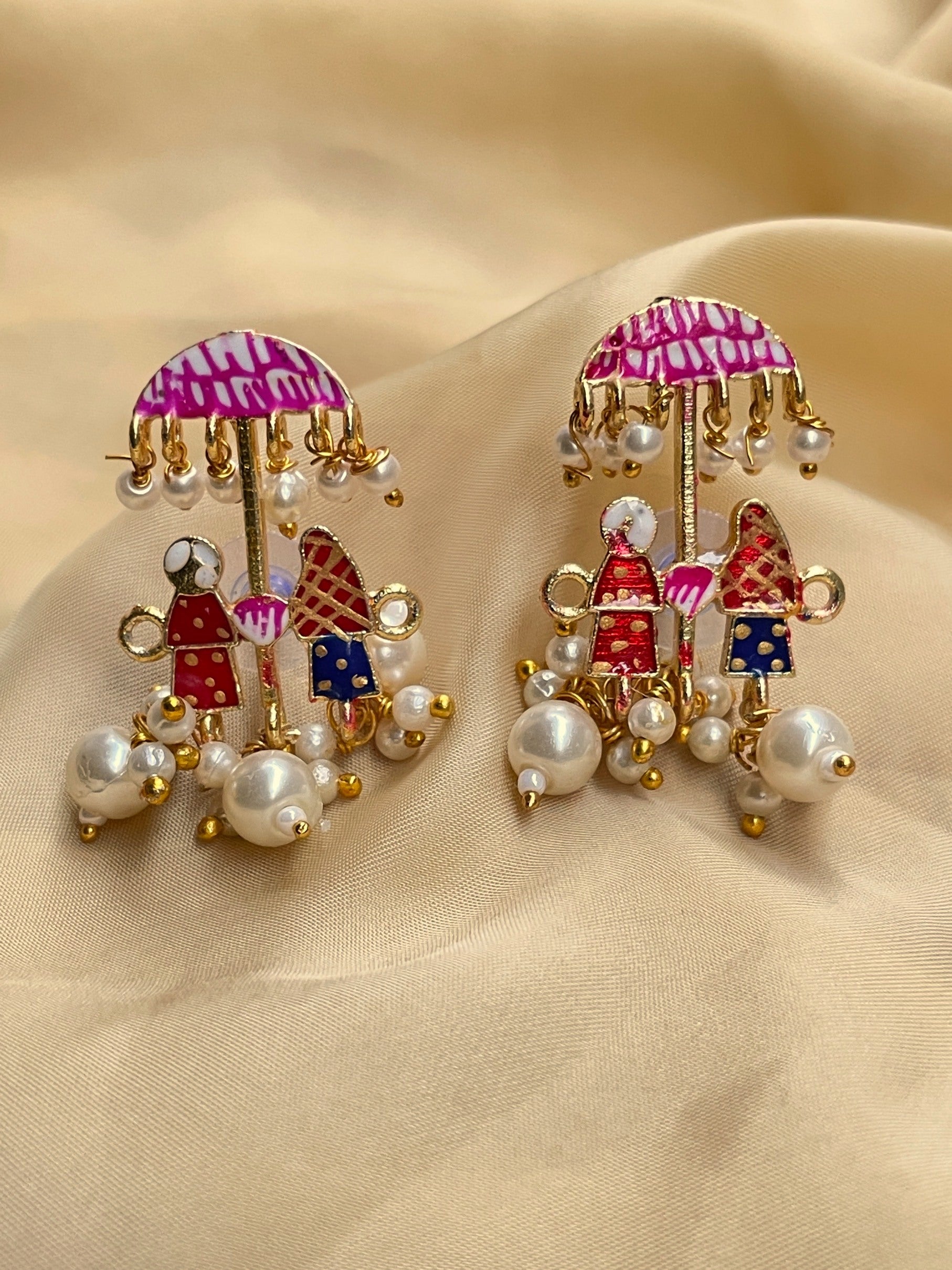 Bridal Wedding Doli Baarat Mangalsutra & Earrings - Abdesignsjewellery