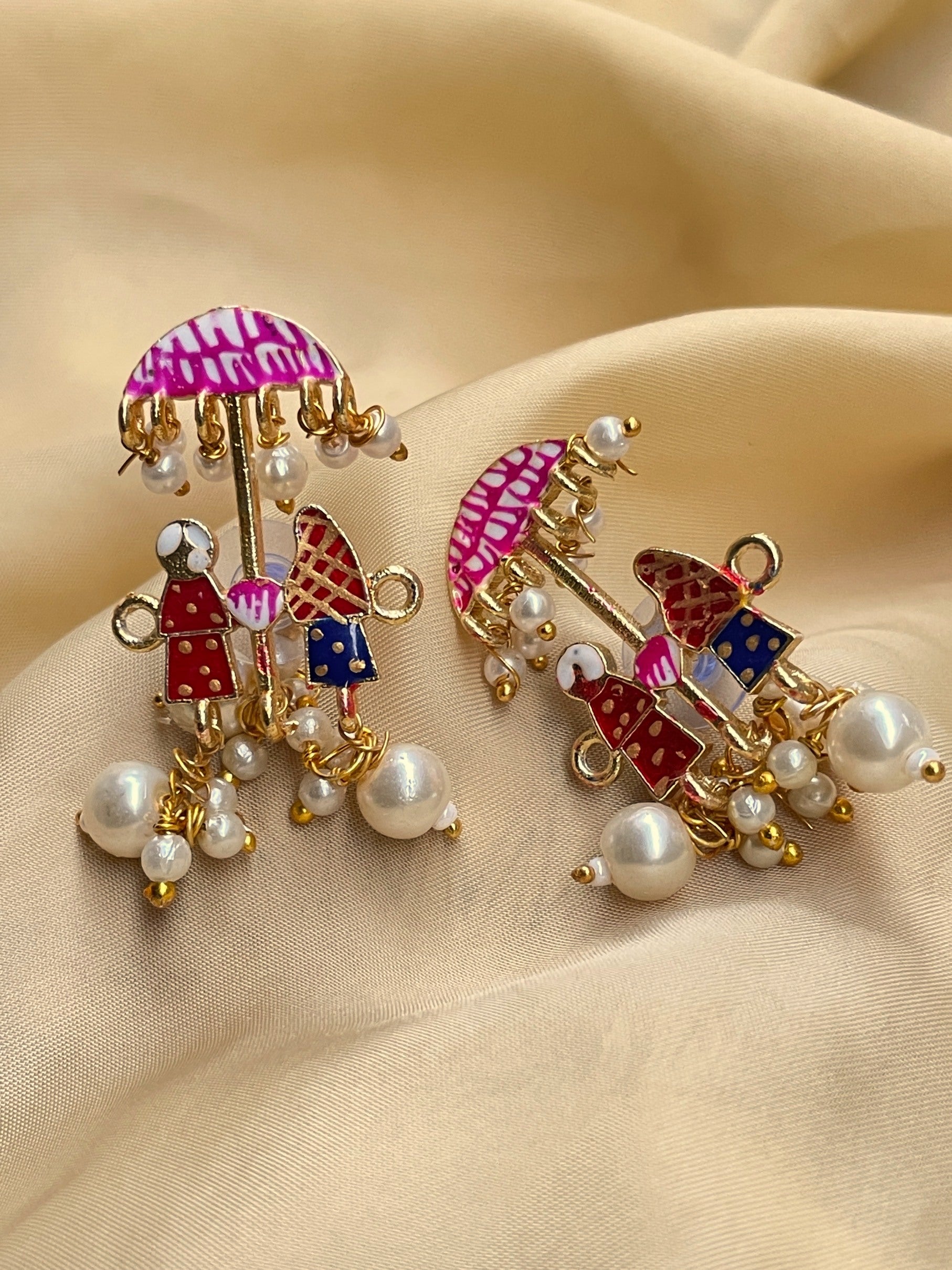 Bridal Wedding Doli Baarat Mangalsutra & Earrings - Abdesignsjewellery