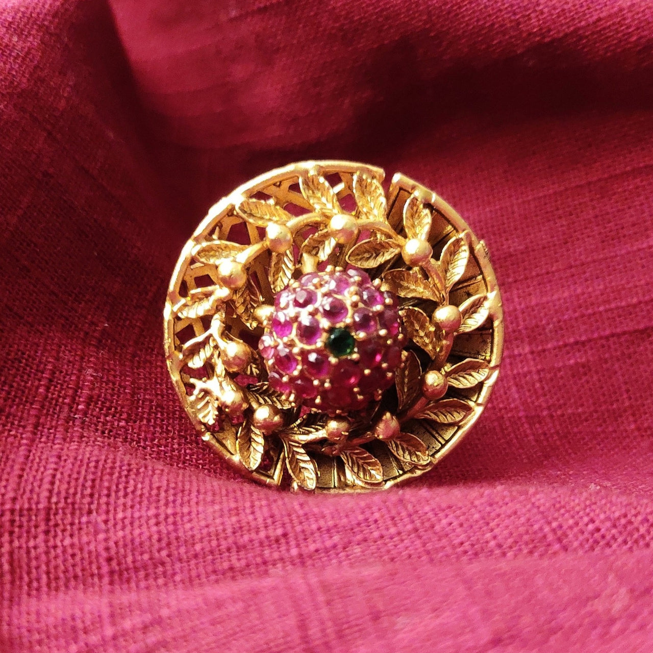 Heritage Multicolour Kemp Stone Ring - Abdesignsjewellery