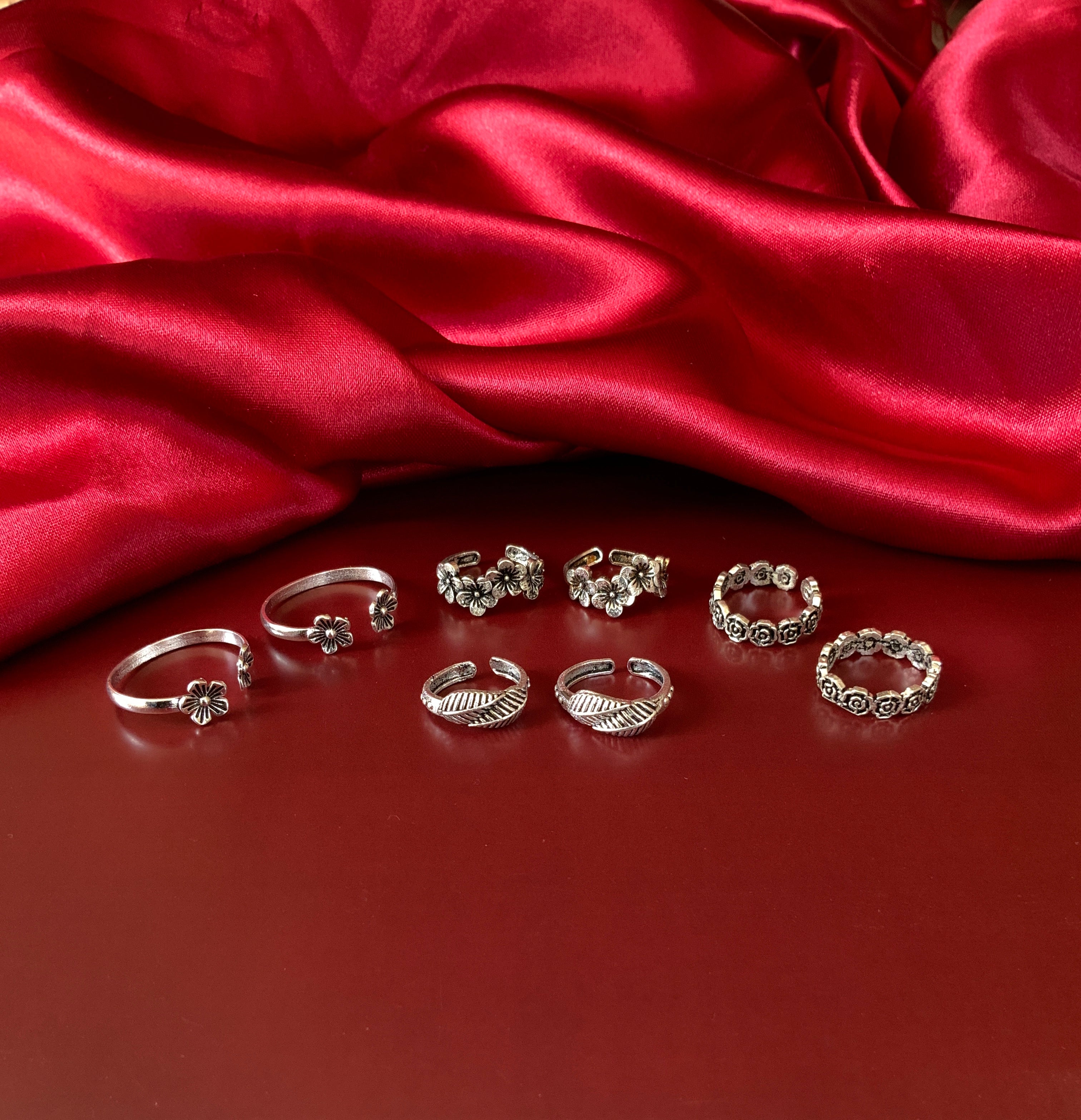 70% Party Wear Silver Toe Ring, 6 Gram at Rs 35/gram in Mandsaur | ID:  21466992333