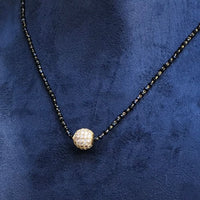 Thumbnail for Exquisite Gold Ball Mangalsutra - Abdesignsjewellery