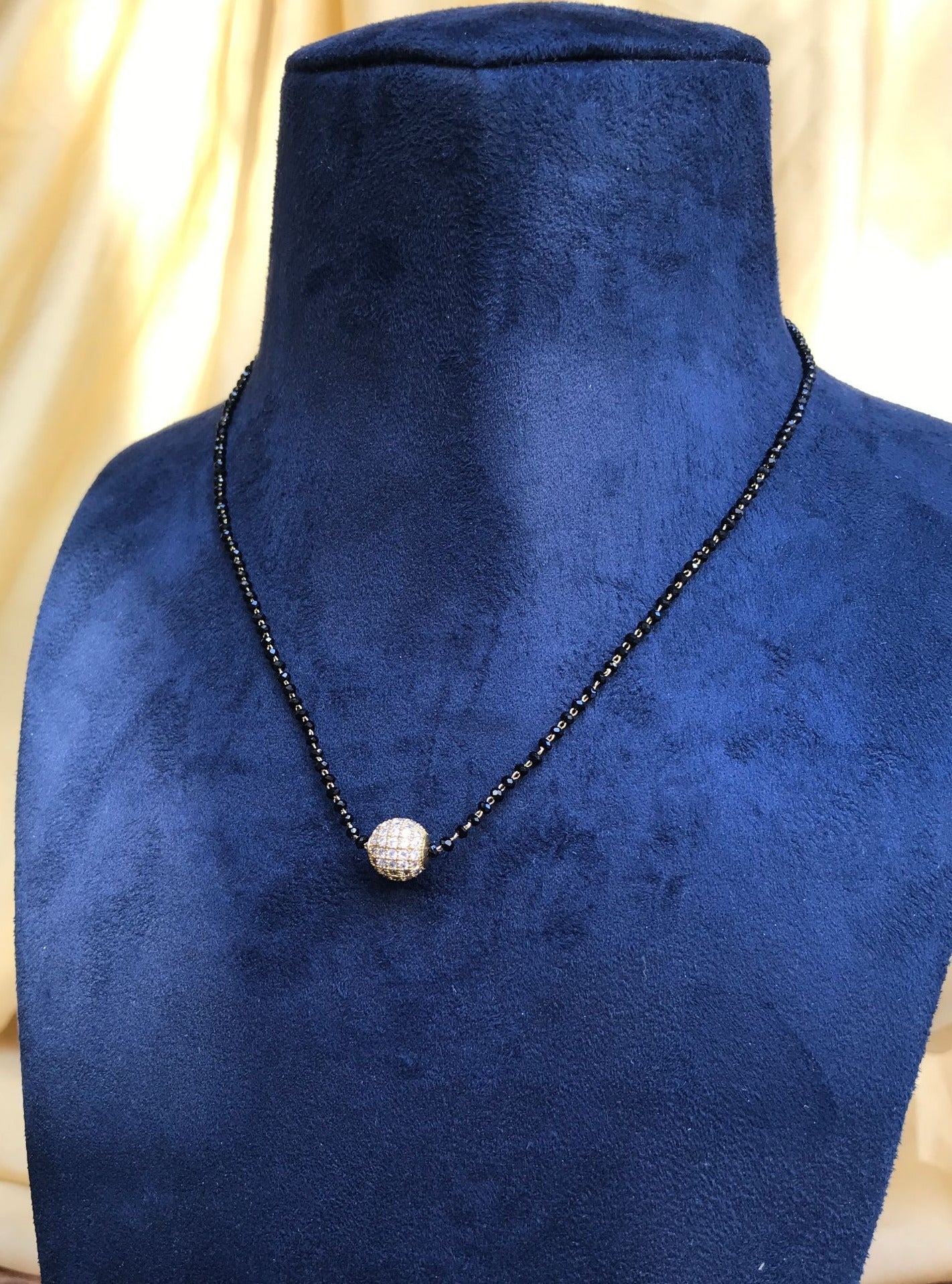 Exquisite Gold Ball Mangalsutra - Abdesignsjewellery