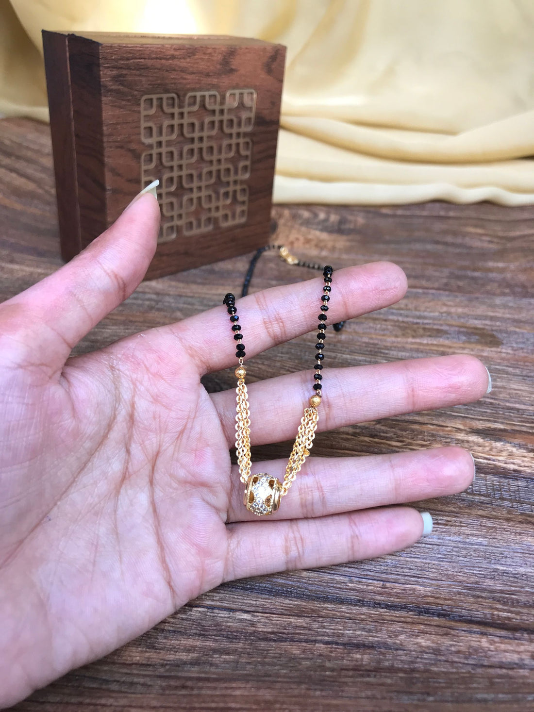 Gold Ball Mangalsutra