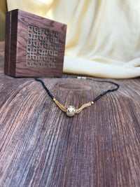 Thumbnail for New Golden Ball Mangalsutra - Abdesignsjewellery