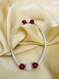 Thumbnail for High Quality Pearl Ball Anklet - Abdesignsjewellery