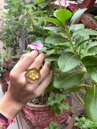 Thumbnail for Beautiful Golden Plating Gungru Ring