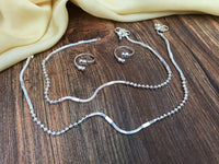 Thumbnail for Trending Silver Anklet Toering Combo Jewellery